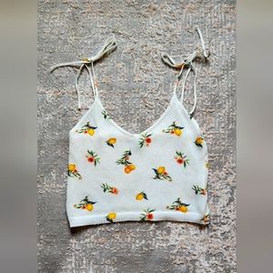 🍋  Lemon knitted Top